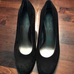 Liz Clairborne suede pumps heels